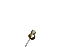 Load image into Gallery viewer, Yellow Gold Hoop Earring
