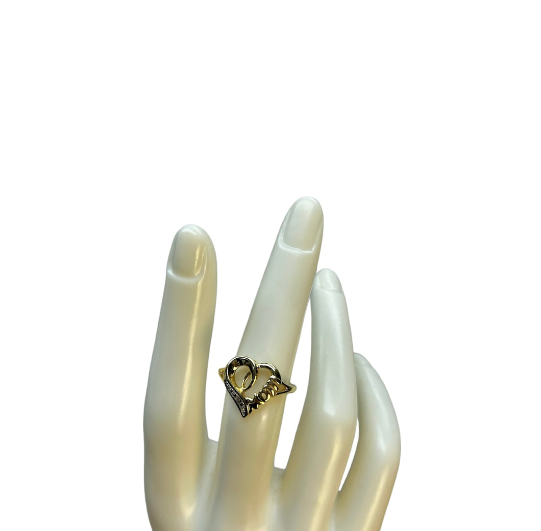 Mom Heart Ring