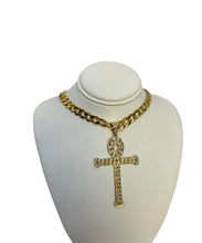 Load image into Gallery viewer, Cuban Link Diamond Cross
