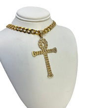 Load image into Gallery viewer, Cuban Link Diamond Cross
