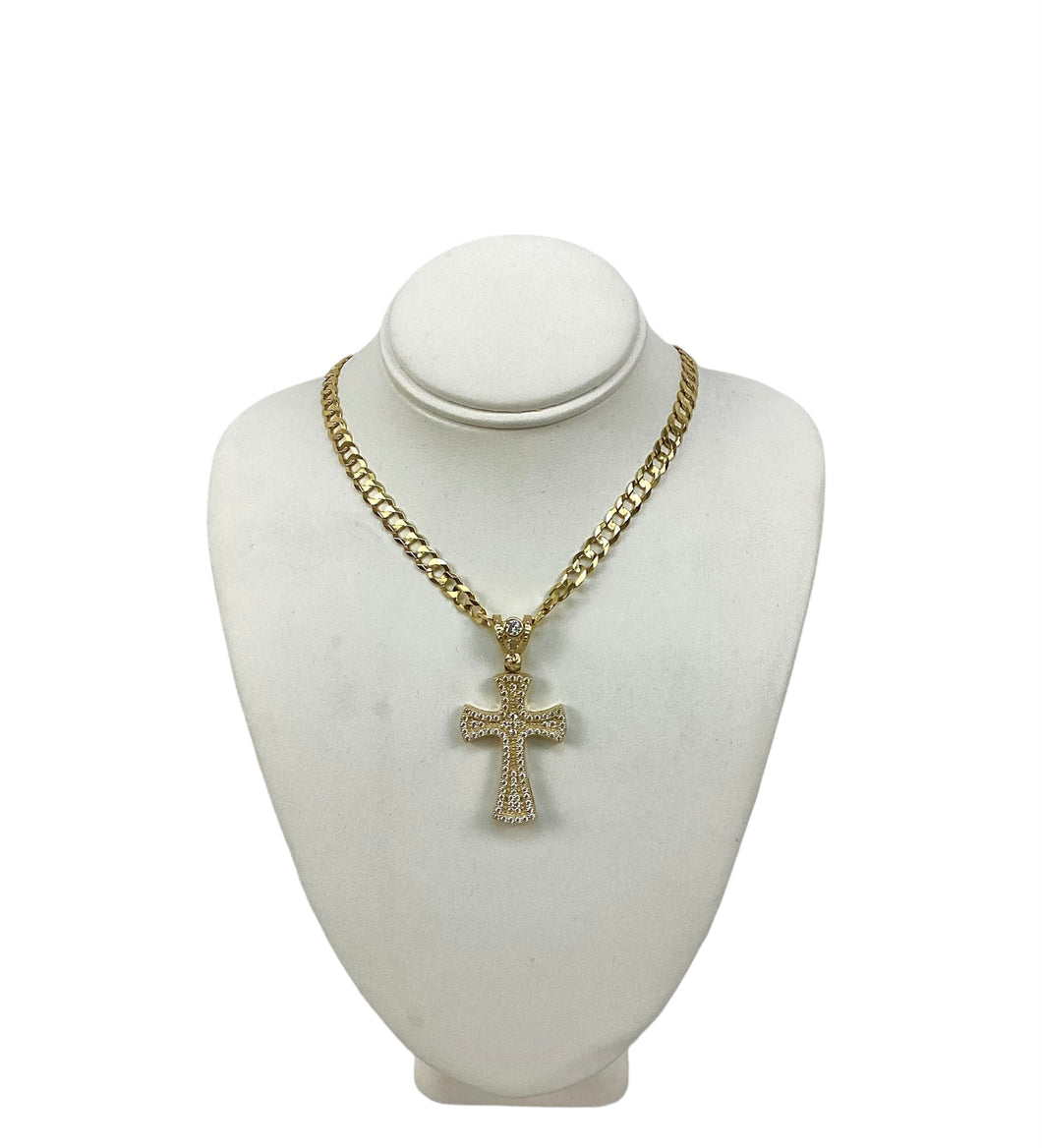 Gold Cross Necklace